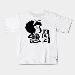 Paz (v2) Kids T-Shirt